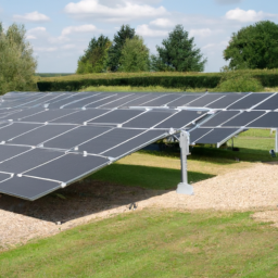 Installation de panneaux photovoltaïques pour zones résidentielles le Gosier